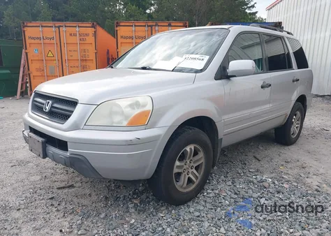 2003 Honda Pilot Ex из США, поврежденный, VIN 2HKYF184X3H523886